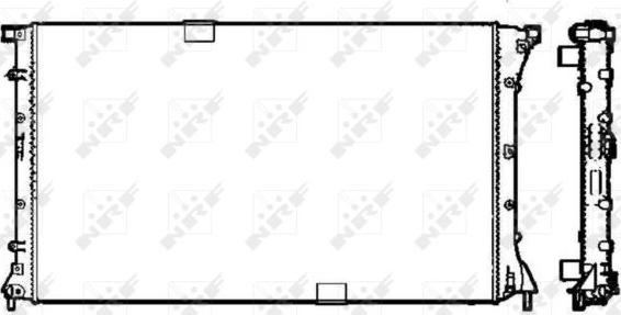 NRF 58331 - Radiators, Motora dzesēšanas sistēma ps1.lv