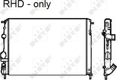 NRF 58326 - Radiators, Motora dzesēšanas sistēma ps1.lv