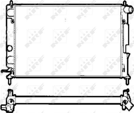 NRF 58290 - Radiators, Motora dzesēšanas sistēma ps1.lv