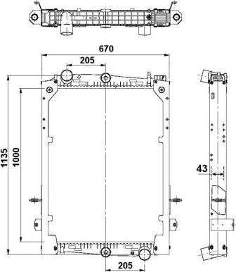 NRF 58280 - Radiators, Motora dzesēšanas sistēma ps1.lv