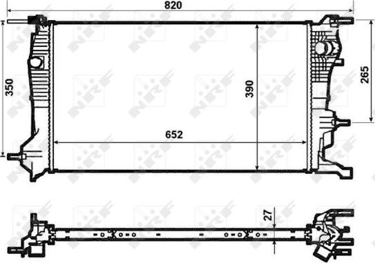 NRF 53964 - Radiators, Motora dzesēšanas sistēma ps1.lv