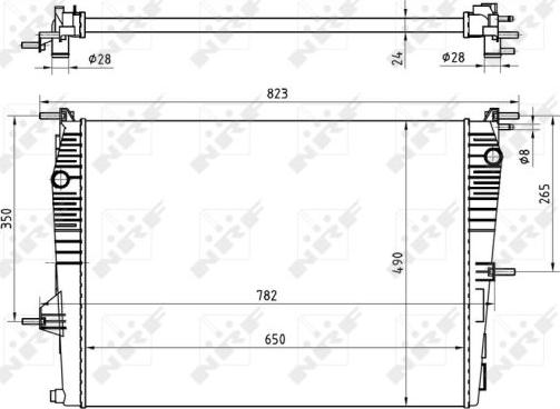 NRF 53965 - Radiators, Motora dzesēšanas sistēma ps1.lv