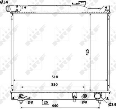 NRF 53912 - Radiators, Motora dzesēšanas sistēma ps1.lv