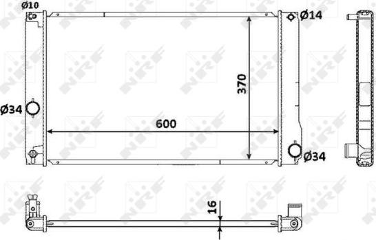 NRF 53926 - Radiators, Motora dzesēšanas sistēma ps1.lv