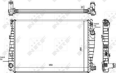 NRF 53487 - Radiators, Motora dzesēšanas sistēma ps1.lv