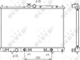 NRF 53594 - Radiators, Motora dzesēšanas sistēma ps1.lv