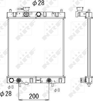 NRF 53510 - Radiators, Motora dzesēšanas sistēma ps1.lv