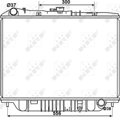 NRF 53517 - Radiators, Motora dzesēšanas sistēma ps1.lv