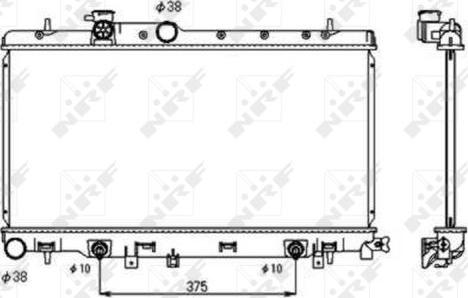 NRF 53698 - Radiators, Motora dzesēšanas sistēma ps1.lv