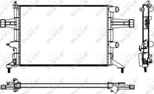 NRF 53629 - Radiators, Motora dzesēšanas sistēma ps1.lv