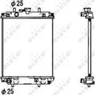 NRF 53674 - Radiators, Motora dzesēšanas sistēma ps1.lv