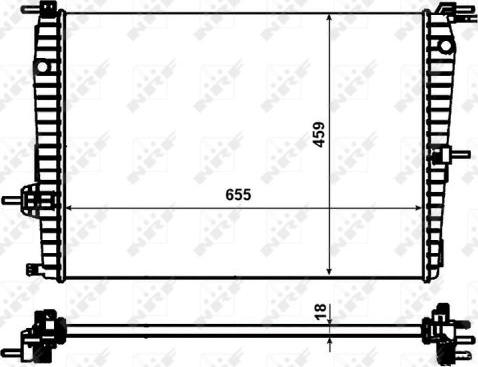 NRF 53011 - Radiators, Motora dzesēšanas sistēma ps1.lv