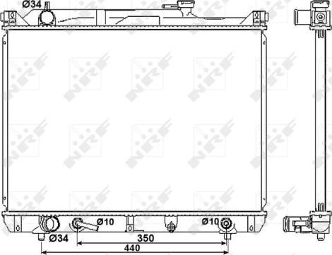 NRF 53037 - Radiators, Motora dzesēšanas sistēma ps1.lv