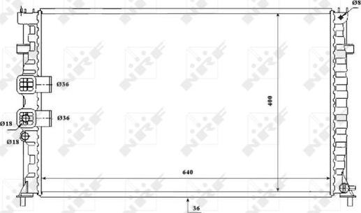 NRF 53842 - Radiators, Motora dzesēšanas sistēma ps1.lv