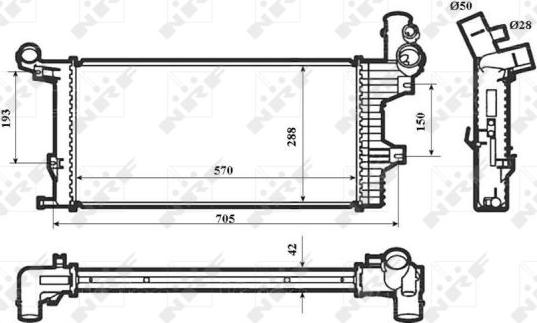 NRF 53856 - Radiators, Motora dzesēšanas sistēma ps1.lv