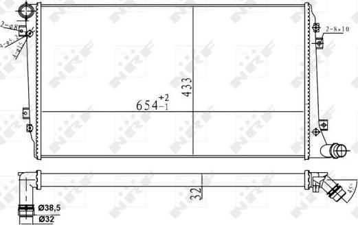 NRF 53814A - Radiators, Motora dzesēšanas sistēma ps1.lv