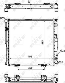 NRF 53872 - Radiators, Motora dzesēšanas sistēma ps1.lv