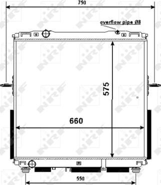 NRF 53367 - Radiators, Motora dzesēšanas sistēma ps1.lv