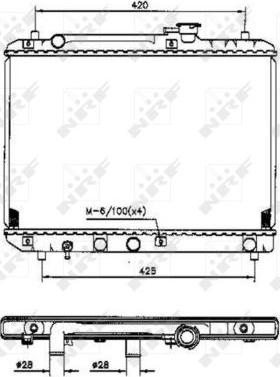 NRF 53207 - Radiators, Motora dzesēšanas sistēma ps1.lv