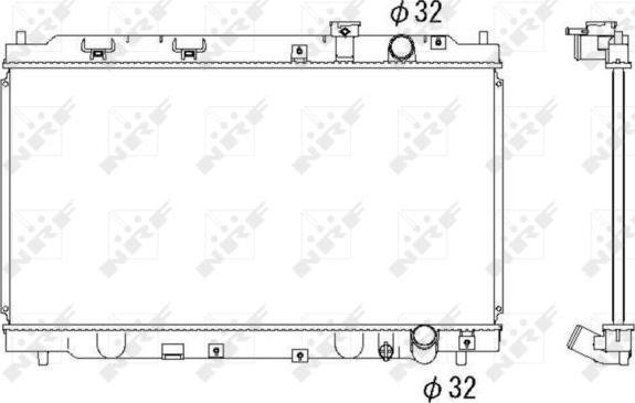 NRF 53284 - Radiators, Motora dzesēšanas sistēma ps1.lv