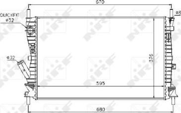 NRF 53743 - Radiators, Motora dzesēšanas sistēma ps1.lv