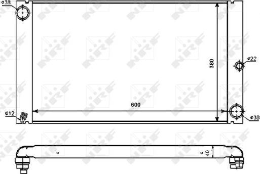 NRF 53725 - Radiators, Motora dzesēšanas sistēma ps1.lv