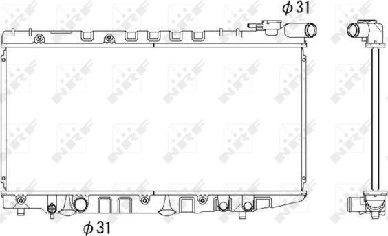 NRF 526712 - Radiators, Motora dzesēšanas sistēma ps1.lv