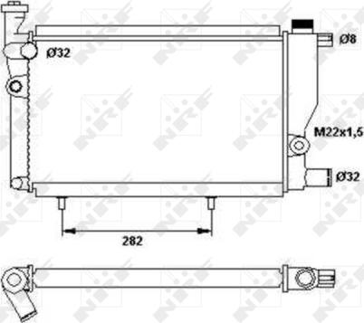 NRF 52024 - Radiators, Motora dzesēšanas sistēma ps1.lv