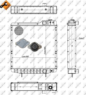 NRF 52130 - Radiators, Motora dzesēšanas sistēma ps1.lv