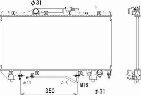 NRF 527590 - Radiators, Motora dzesēšanas sistēma ps1.lv