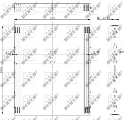 NRF 19003 - Radiatora siets, Starpdzesētājs ps1.lv