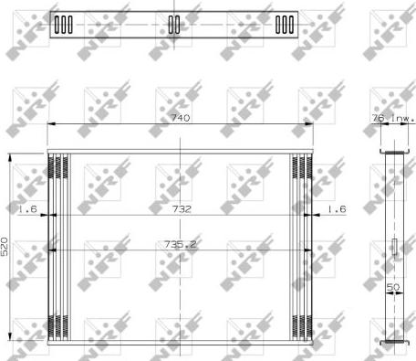 NRF 19276 - Radiatora siets, Starpdzesētājs ps1.lv