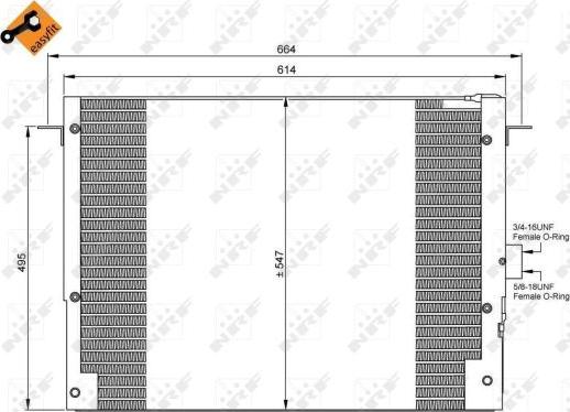 NRF 35657 - Kondensators, Gaisa kond. sistēma ps1.lv