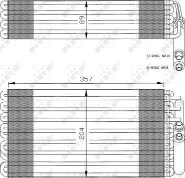 NRF 36032 - Iztvaikotājs, Gaisa kondicionēšanas sistēma ps1.lv