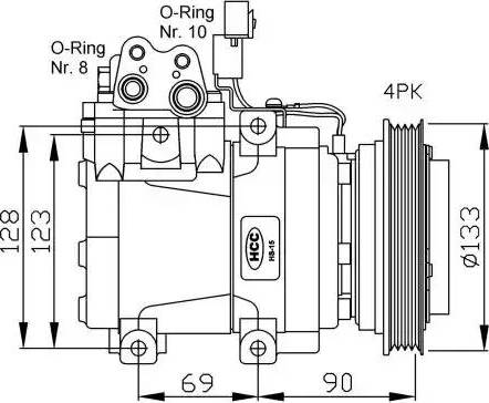 NRF 32446G - Kompresors, Gaisa kond. sistēma ps1.lv