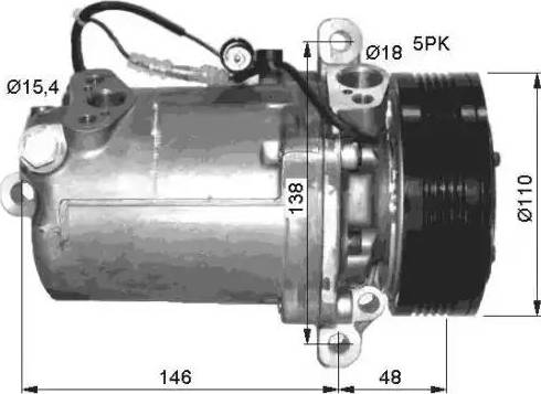 NRF 32414G - Kompresors, Gaisa kond. sistēma ps1.lv