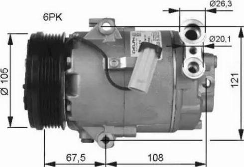 NRF 32480G - Kompresors, Gaisa kond. sistēma ps1.lv