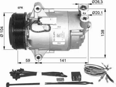 NRF 32427G - Kompresors, Gaisa kond. sistēma ps1.lv