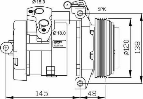 NRF 32470G - Kompresors, Gaisa kond. sistēma ps1.lv