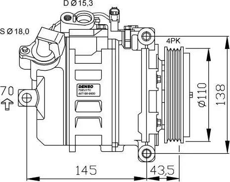 NRF 32520G - Kompresors, Gaisa kond. sistēma ps1.lv