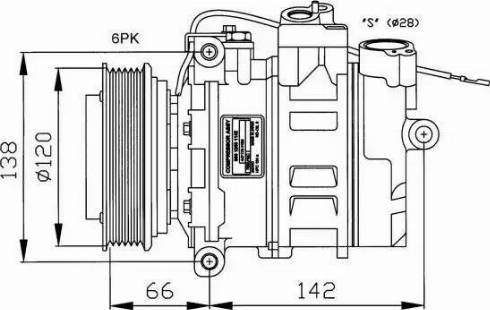 NRF 32177G - Kompresors, Gaisa kond. sistēma ps1.lv