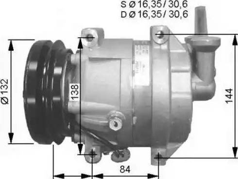 NRF 32325G - Kompresors, Gaisa kond. sistēma ps1.lv