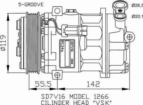 NRF 32269G - Kompresors, Gaisa kond. sistēma ps1.lv