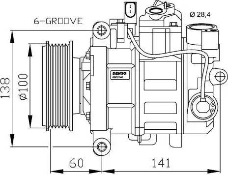 NRF 32263G - Kompresors, Gaisa kond. sistēma ps1.lv