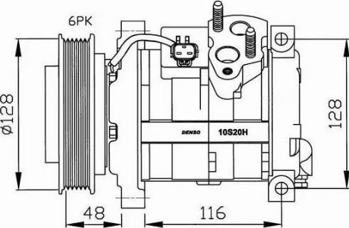 NRF 32203G - Kompresors, Gaisa kond. sistēma ps1.lv