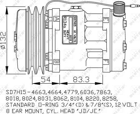 NRF 32238G - Kompresors, Gaisa kond. sistēma ps1.lv