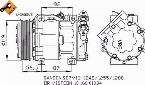 NRF 32271G - Kompresors, Gaisa kond. sistēma ps1.lv