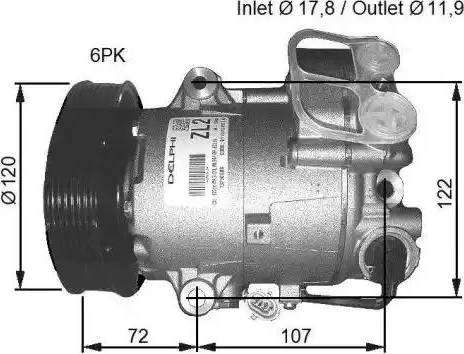 NRF 32782G - Kompresors, Gaisa kond. sistēma ps1.lv