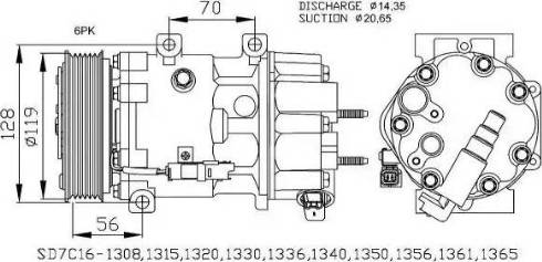 NRF 32772G - Kompresors, Gaisa kond. sistēma ps1.lv