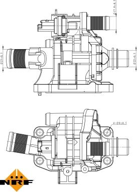 NRF 725039 - Termostats, Dzesēšanas šķidrums ps1.lv